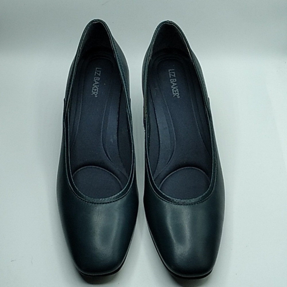 Vintage Liz Baker blue shoes 7M